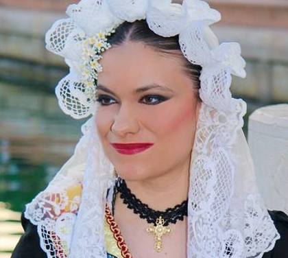 Alba María García, candidata 2019 de la hoguera Francisco Albert