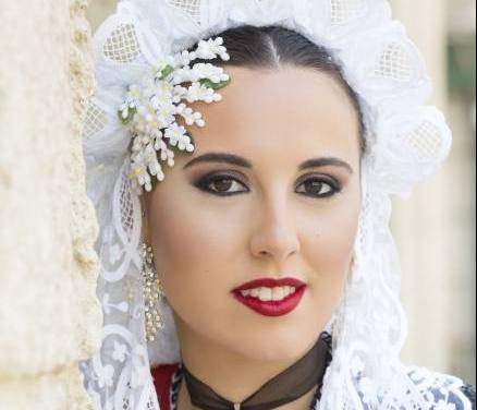 Sara Benedicto, candidata 2019 de la hoguera Rambla de Méndez Núñez