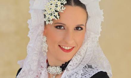 Sara Calero, candidata 2020 de la Hoguera San Nicolás de Bari-Benisaudet
