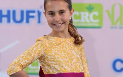 Fotografías de las candidatas infantiles en la Gala del Puerto 2019