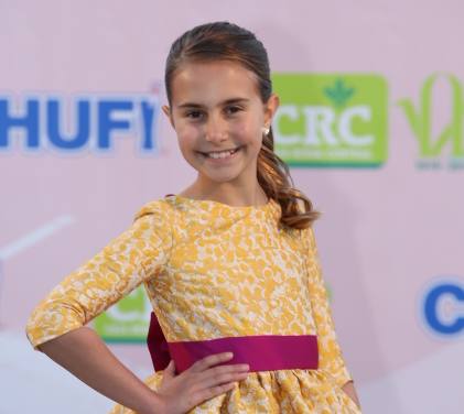 Fotografías de las candidatas infantiles en la Gala del Puerto 2019