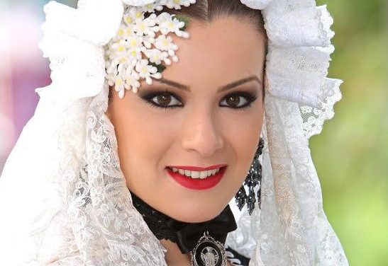 Paula Sánchez, candidata 2018 de la Hoguera Altozano