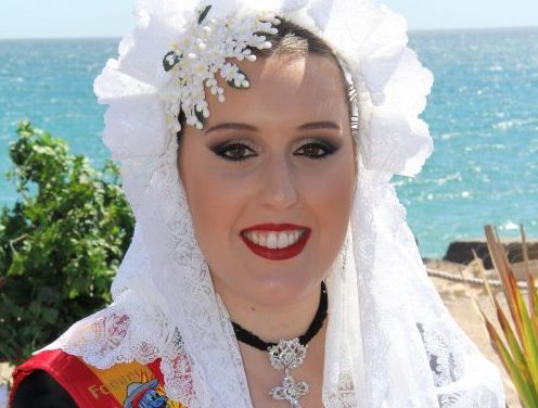 Sara Aznar, candidata 2018 de la Hoguera Carrer Sant Vicent
