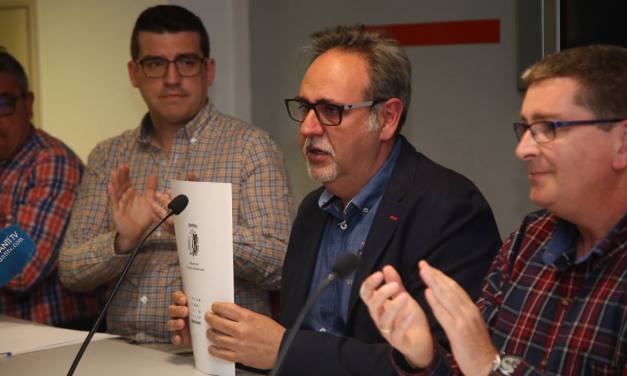 Manuel Jiménez deja la presidencia de la Federación de Hogueras
