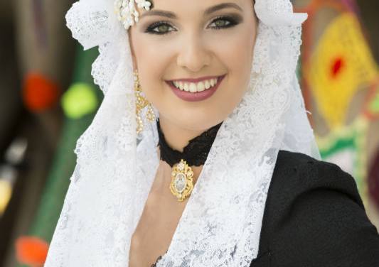 Dama de Honor de la Bellesa del Foc 2018: Sandra Sánchez, Hoguera Florida Sur